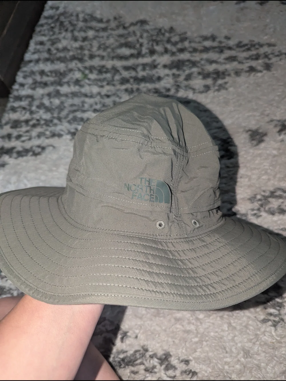 The North Face Men’s Wide Brim Sun Hat in Olive Green